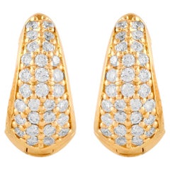 HardWear Pavé Earrings 18K Yellow Gold & Diamonds