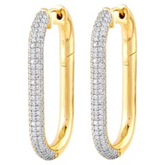 HardWear Pavé Earrings 18K Yellow Gold & Diamonds