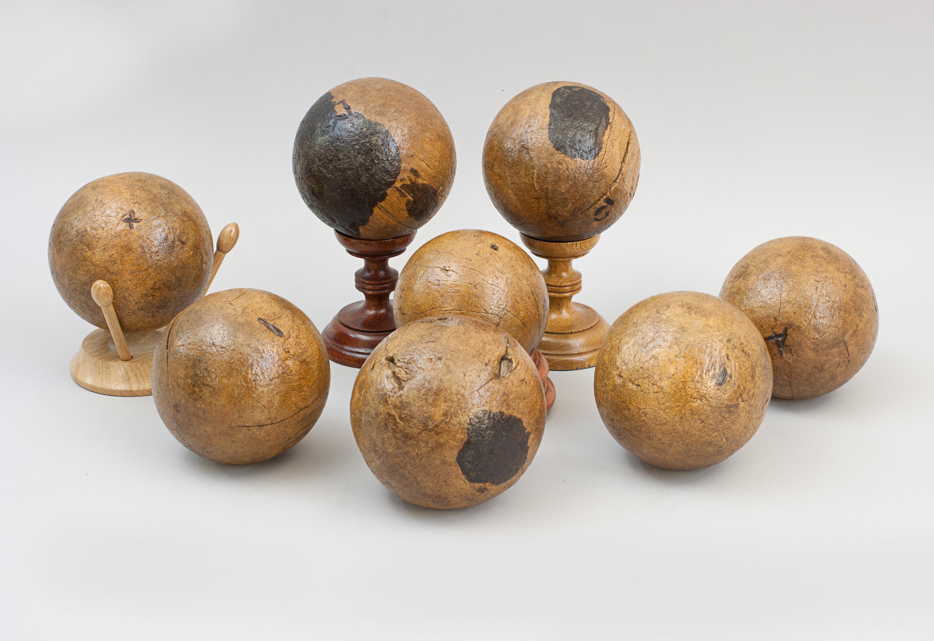 Hartholz Kugel / Skittle Ball (Englisch)