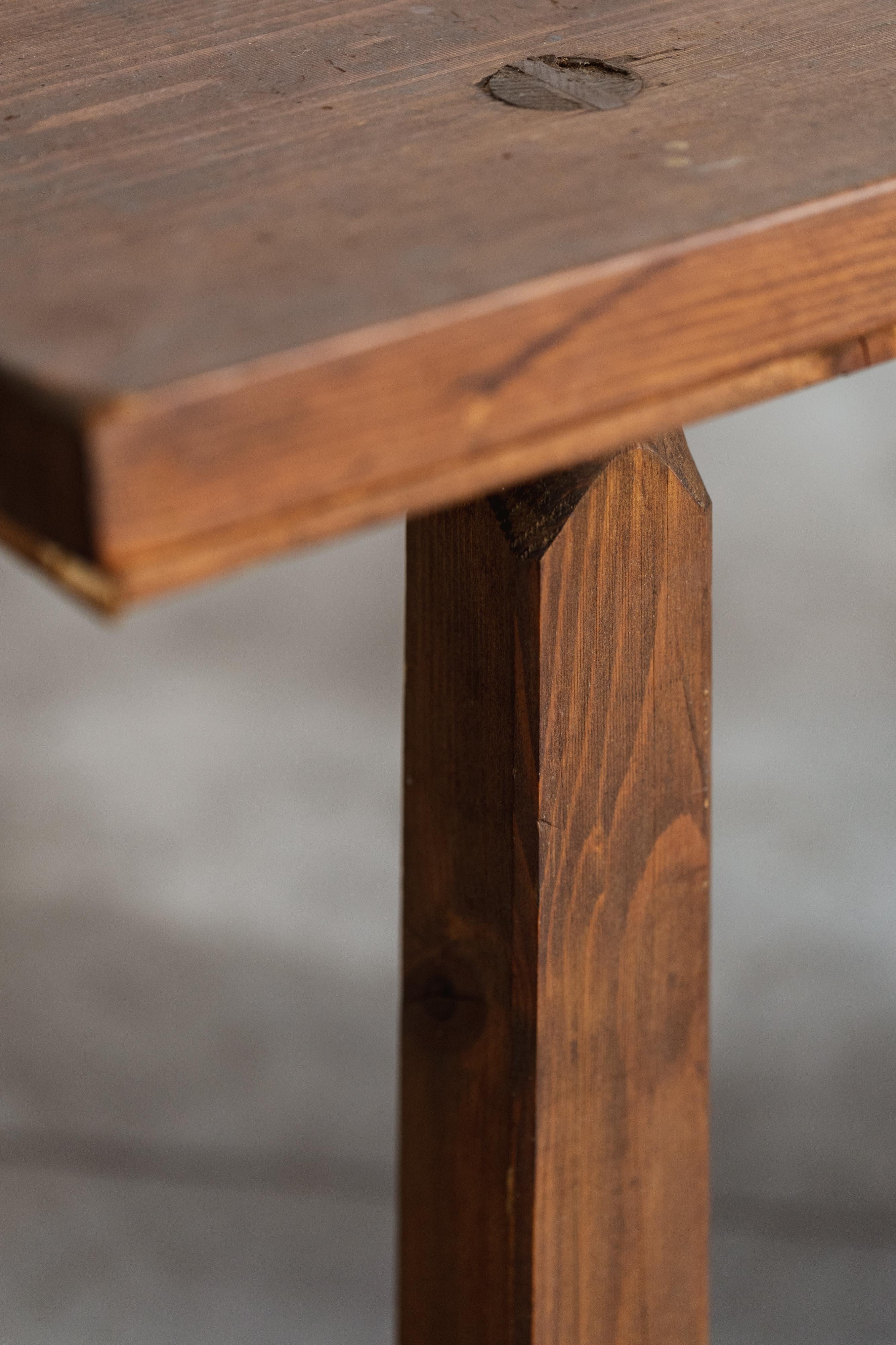 Table d'appoint brutaliste, 1970 en vente 7