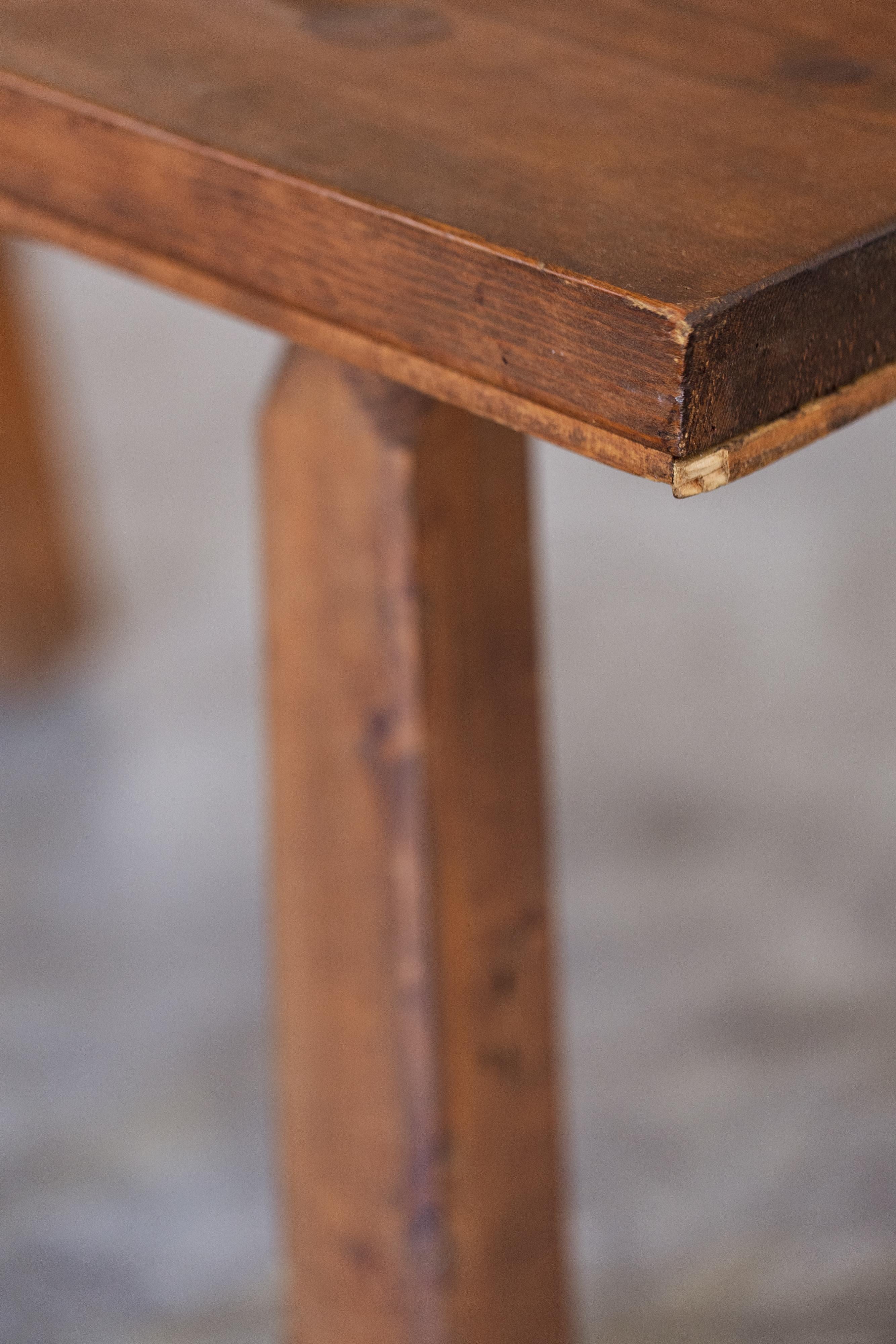 Table d'appoint brutaliste, 1970 Bon état - En vente à Lonigo, Veneto