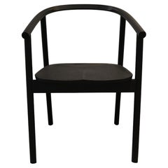 Hardwood Chair by James Mudge in Charcoal Finish