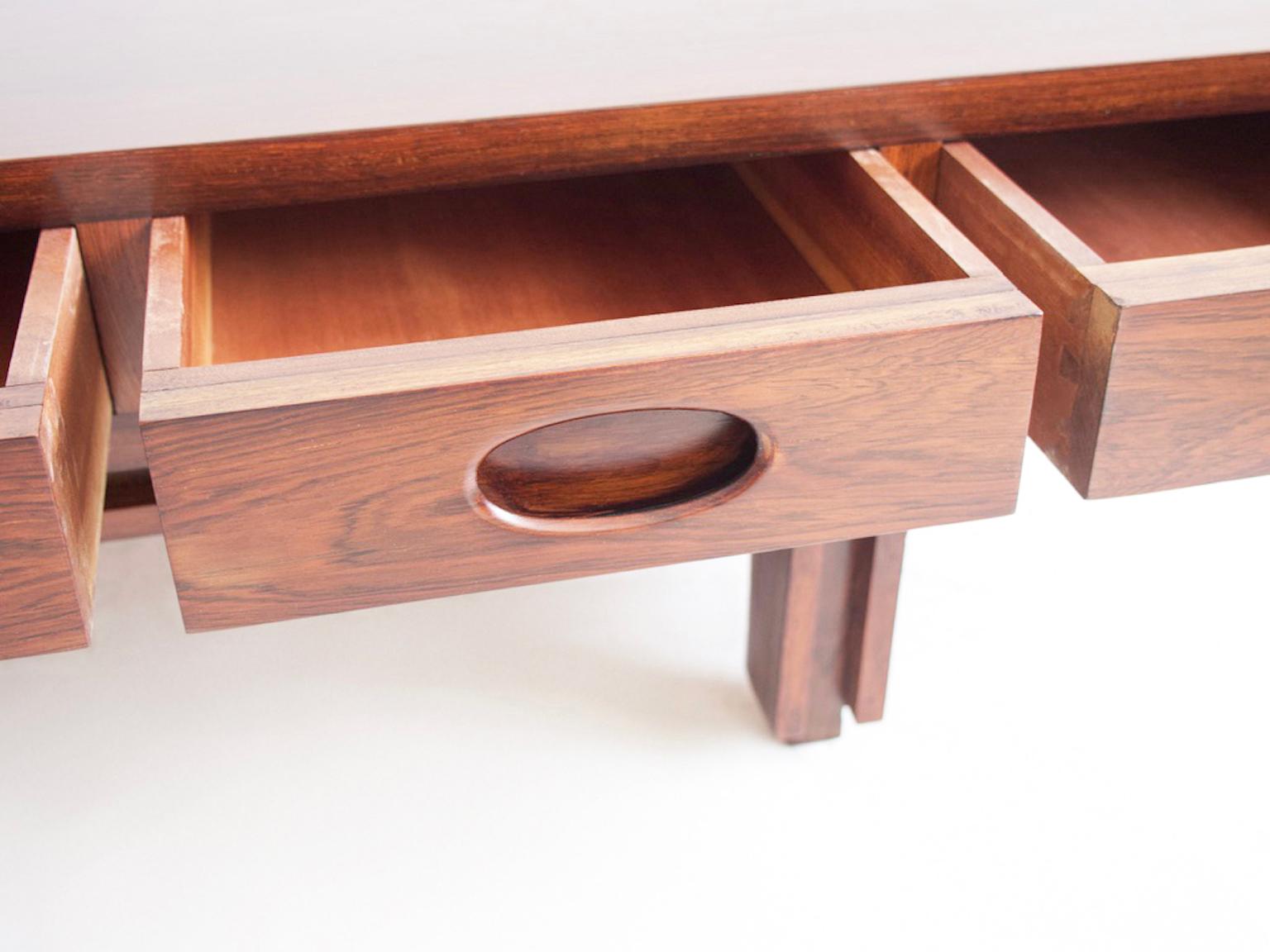 Hardwood Coffee Table by Gianfranco Frattini for Bernini In Good Condition In Madrid, ES