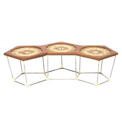 Hardwood Cumaru String Bench