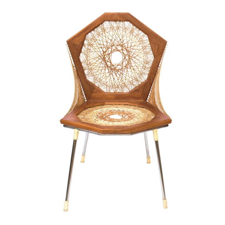 Hardwood Cumaru, String Chair For Sale at 1stDibs