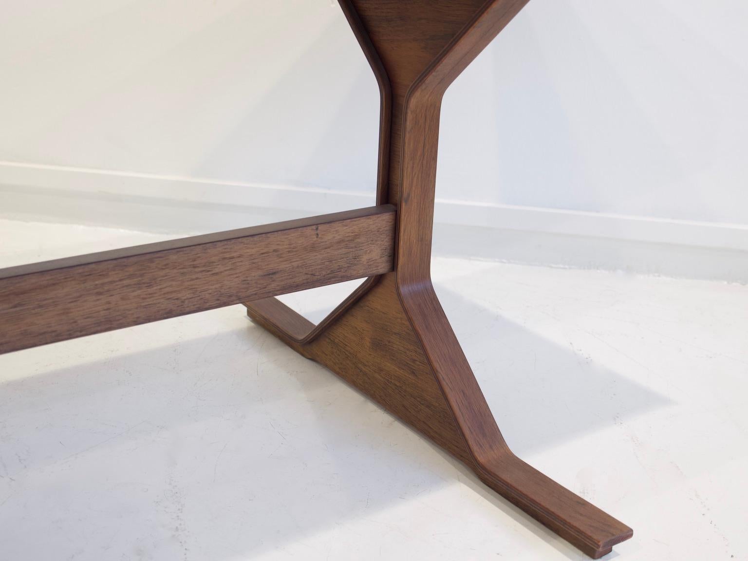 Hardwood Desk by Gianfranco Frattini for Bernini 6