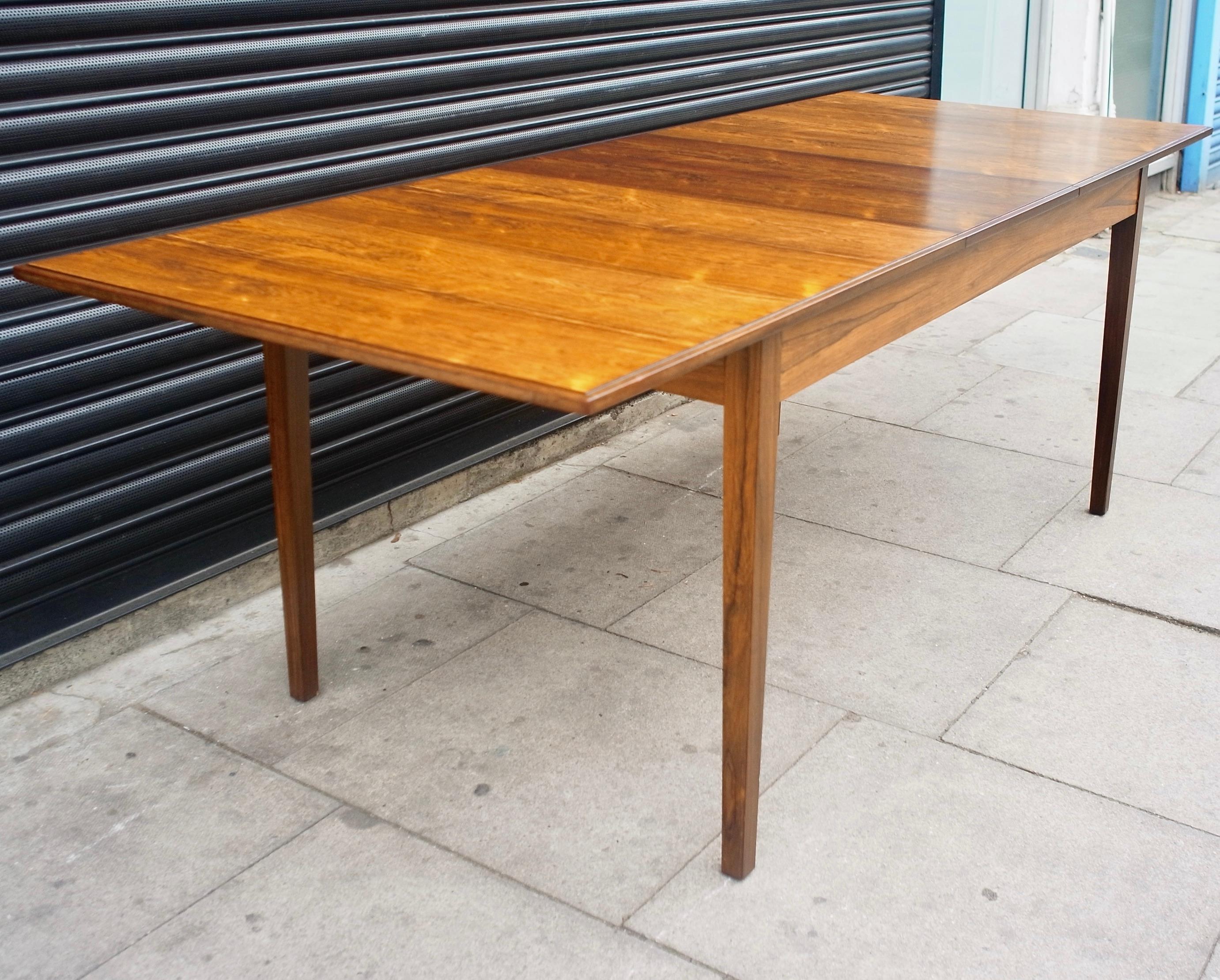 Mid-Century Modern Hardwood Dining Table by Robert Heritage for Archie Shine, circa 1966