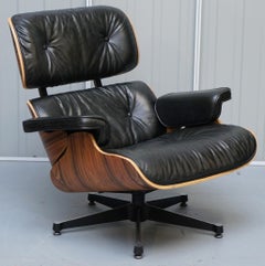 Hardwood Framed Vintage Heritage Leather Upholstery Lounge Armchair and Ottoman