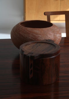 Rosewood Ice Bucket / Barware, by Birgit Krogh, "Woodline", Denmark, 1970s
