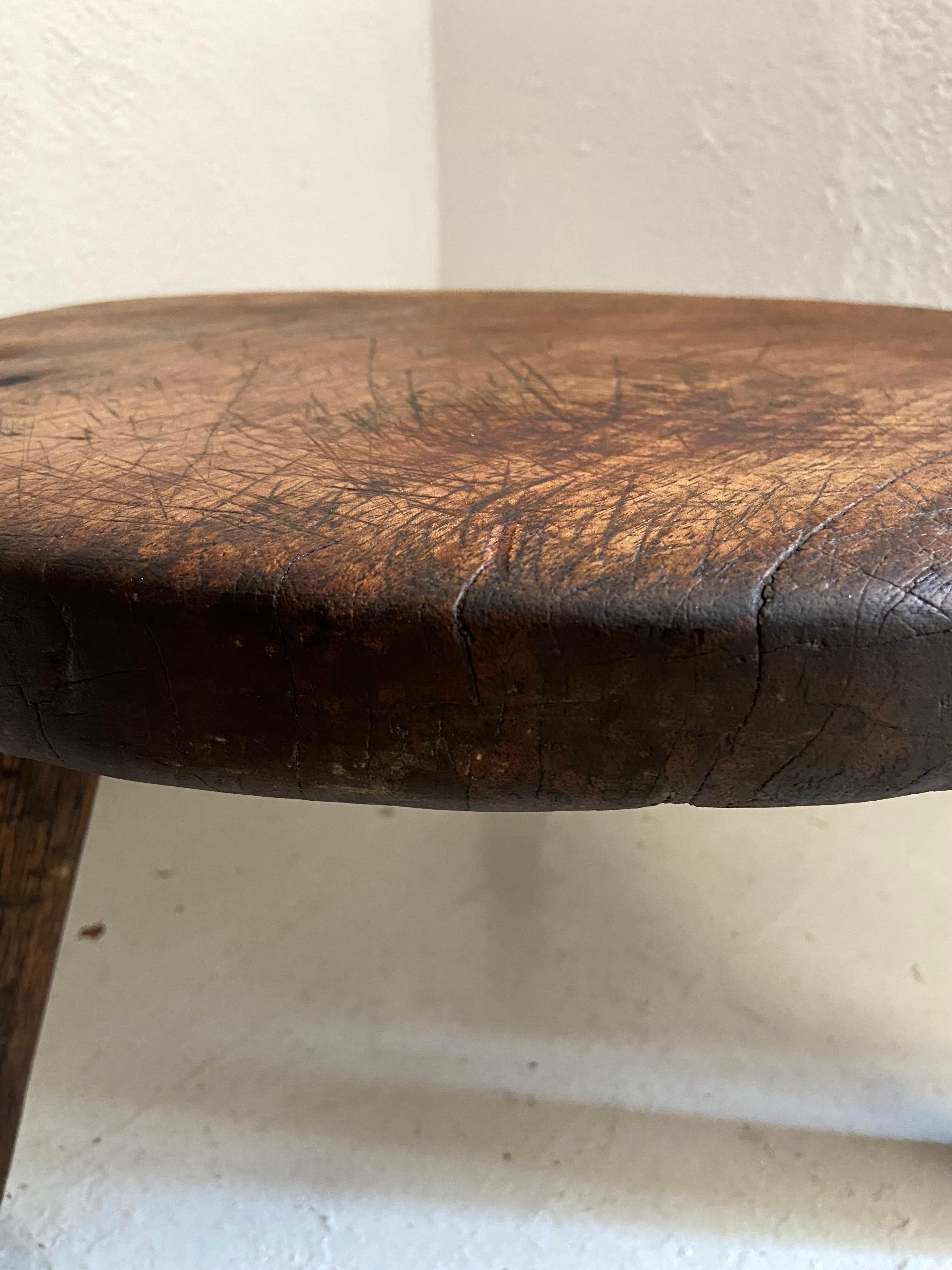 Mexican Hardwood Roundtable from Yucatan, Circa 1970's 