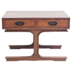 Hardwood Side Table by Gianfranco Frattini for Bernini