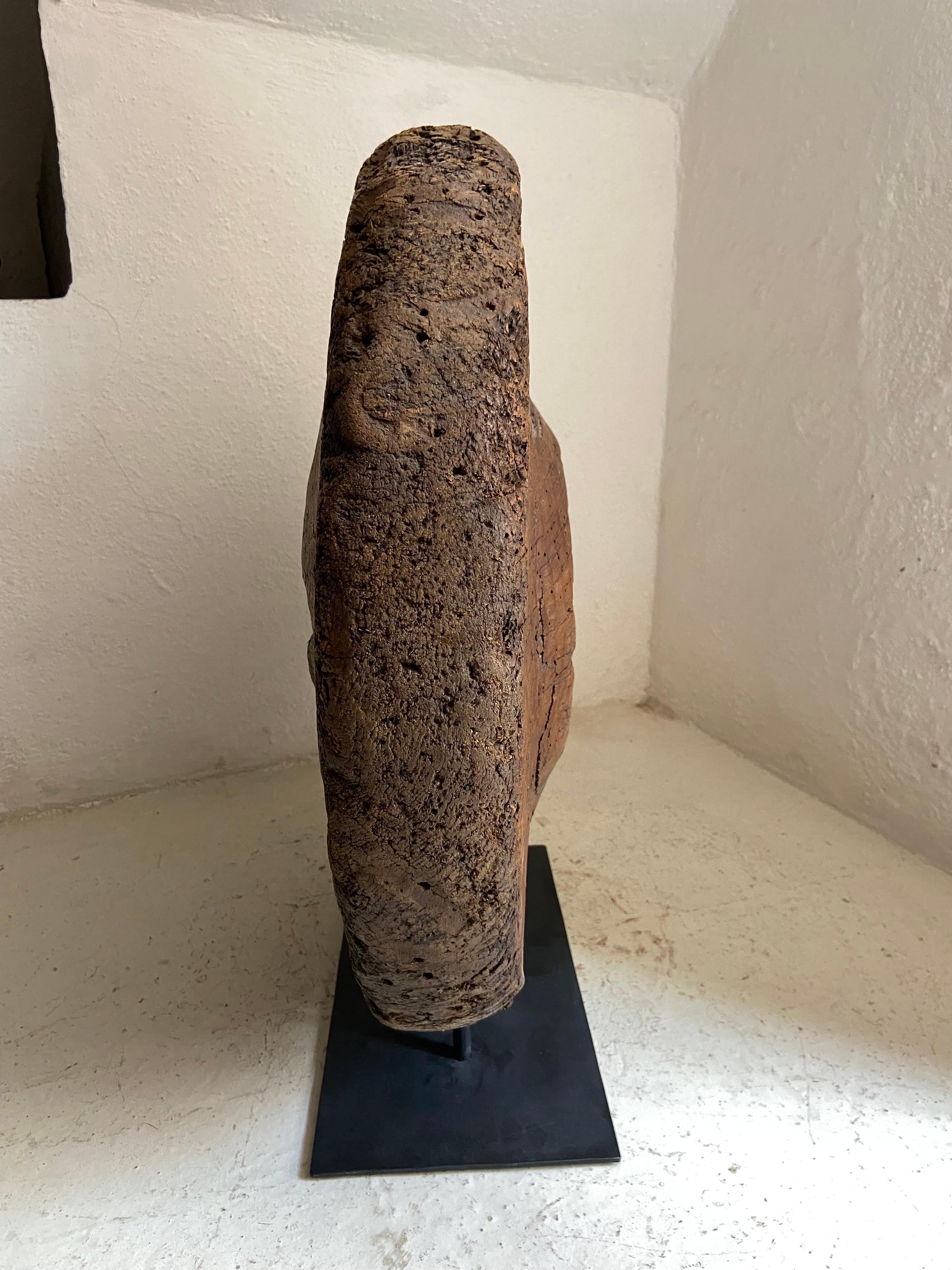Hartholz-Wagenrad aus Mexiko, ca. Anfang 1800 im Zustand „Relativ gut“ im Angebot in San Miguel de Allende, Guanajuato
