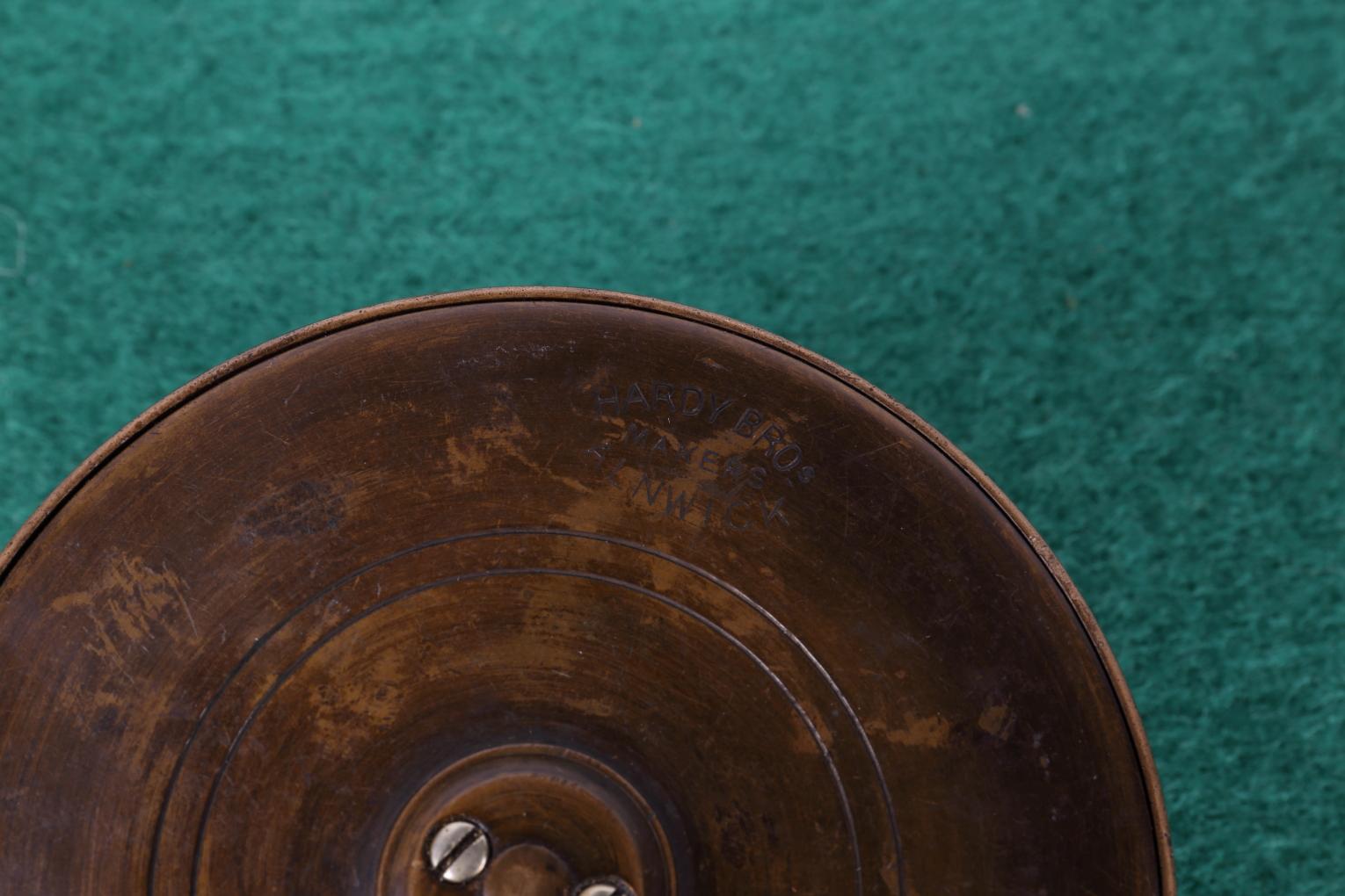 20th Century Hardy All Brass Fishing Reel
