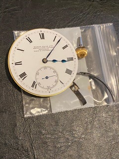 Hardy Brothers (Bros) Ltd Swiss Pocket Watch Movement, 16 jewels.