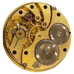 Hardy Brothers (Bros) Ltd Swiss Pocket Watch Movement, 16 jewels.