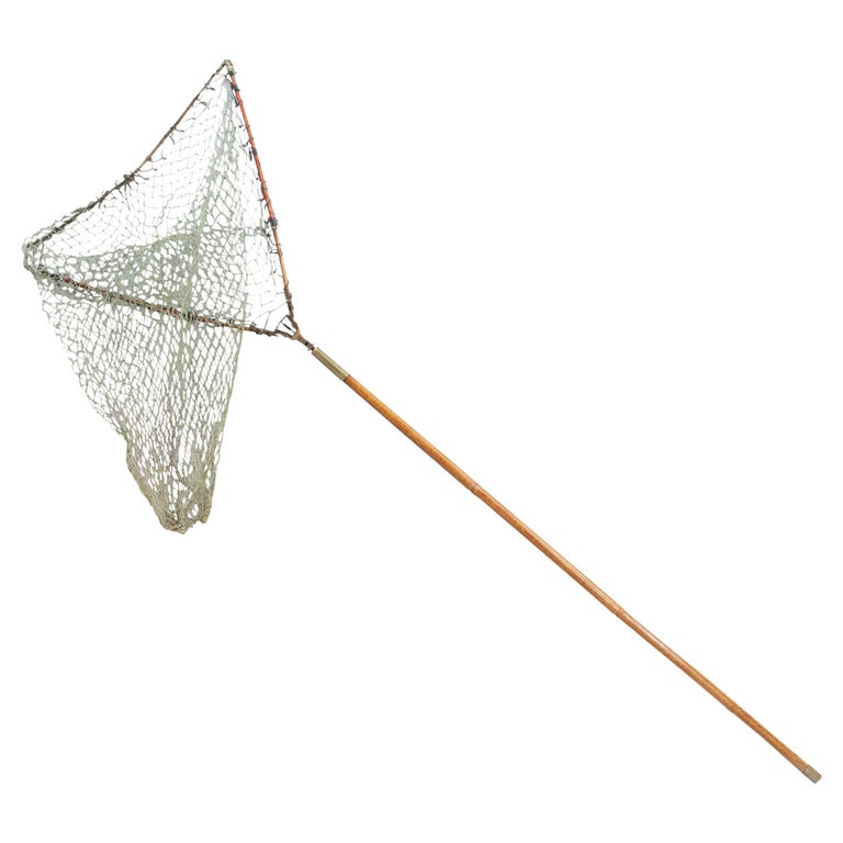 Hardy Fishing Net/Wading Stick For Sale at 1stDibs