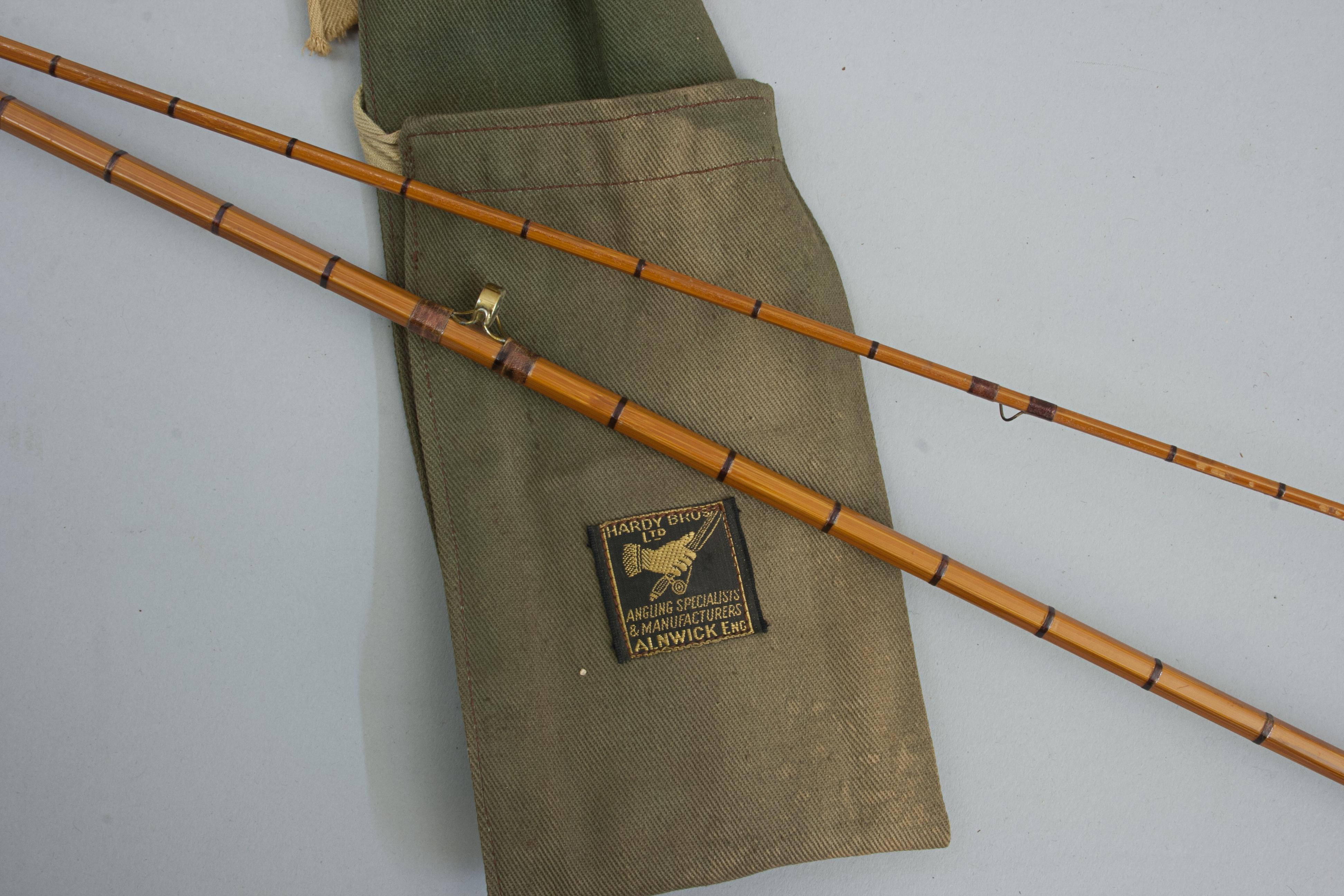 English Hardy Fishing Rod, 7 ft CC de France Brook Rod. For Sale