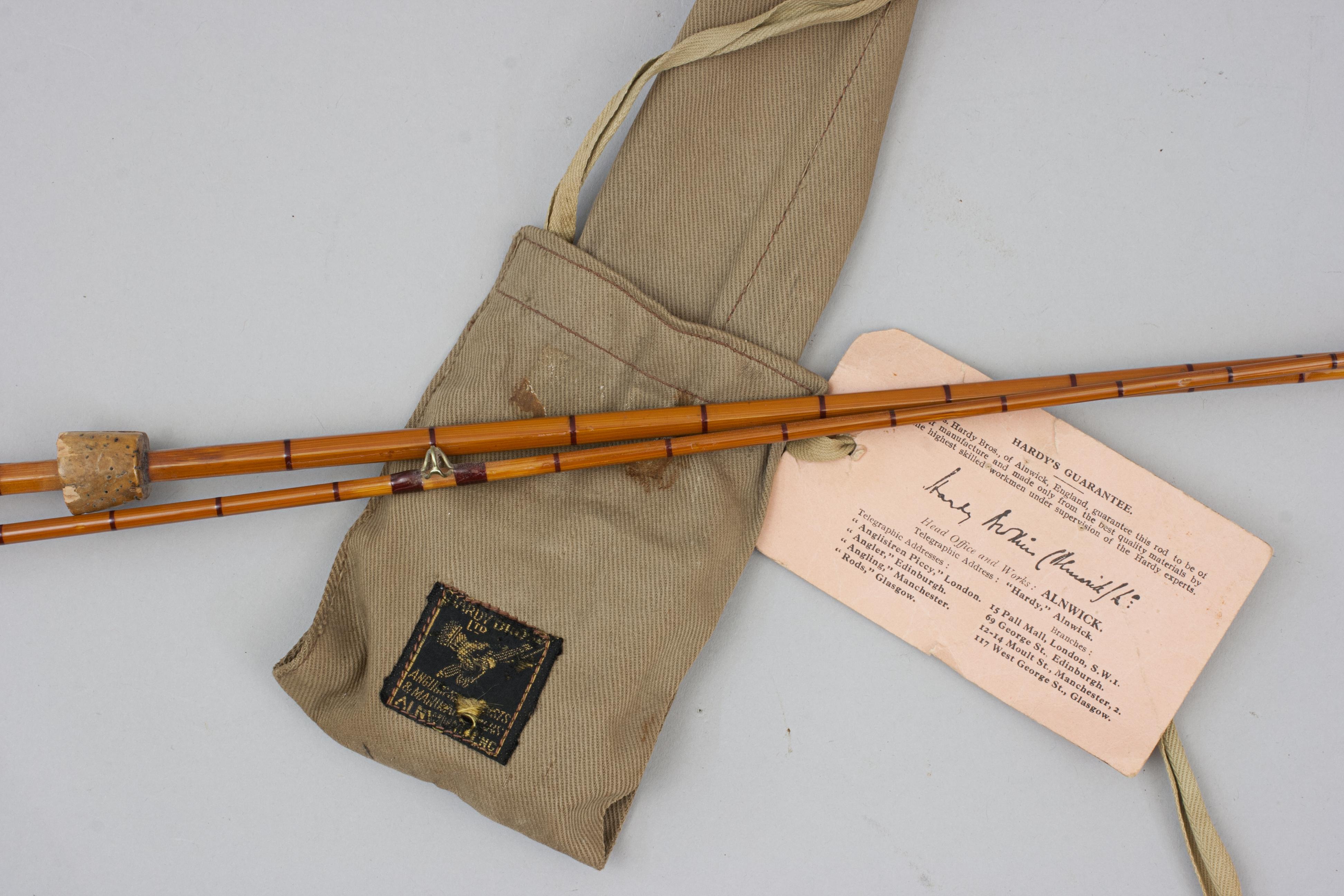 Bamboo Hardy Fly Fishing Rod, The Sussex For Sale