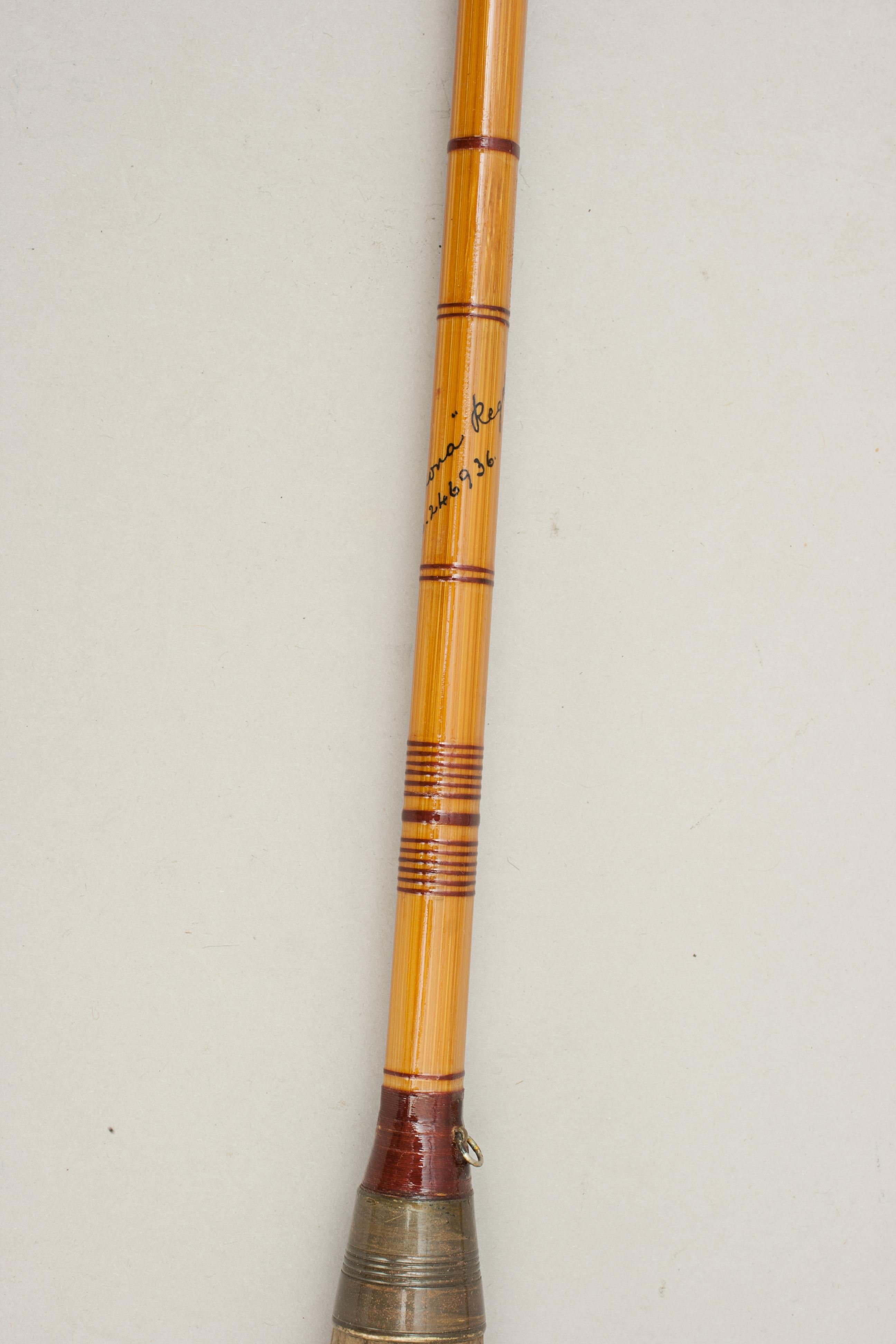 split cane fly fishing rod. Hardy Hardy Palakona "The Perfection" 9' 2 piece 