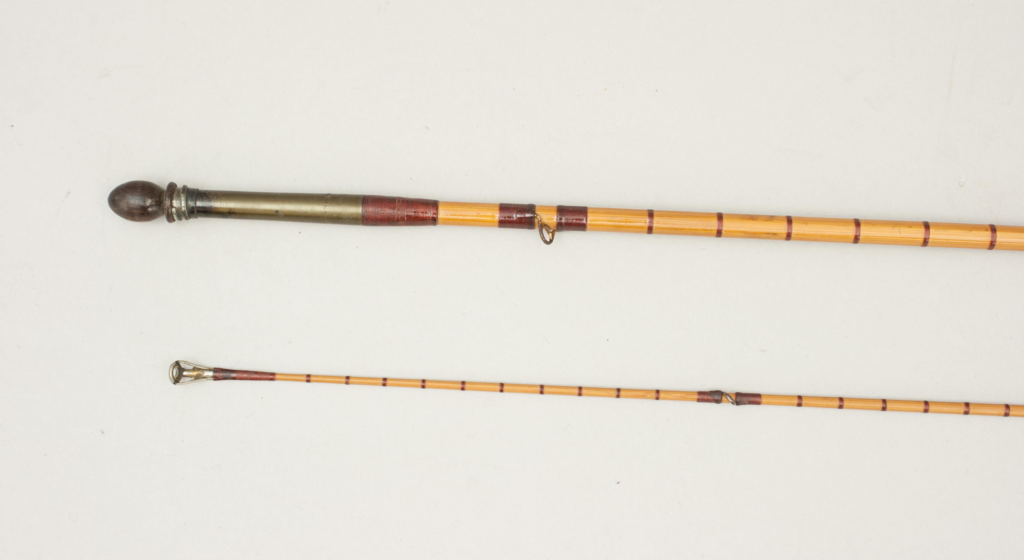 Hardy Palakona Split Cane Trout Fly Fishing Rod, Hardy Bros, Alnwick In Good Condition In Oxfordshire, GB