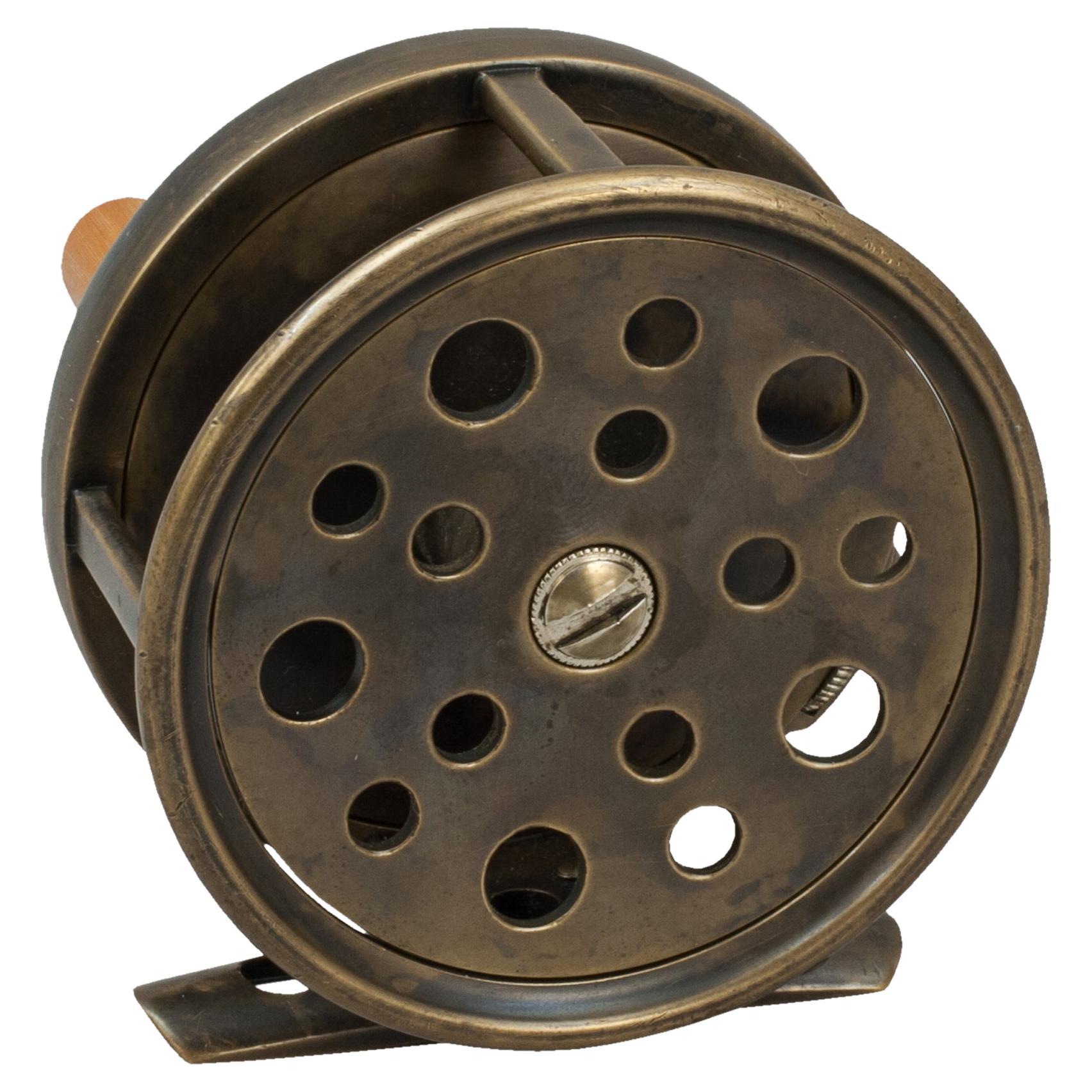Hardy Perfect Replica 3" Brass Face Fishing Reel For Sale