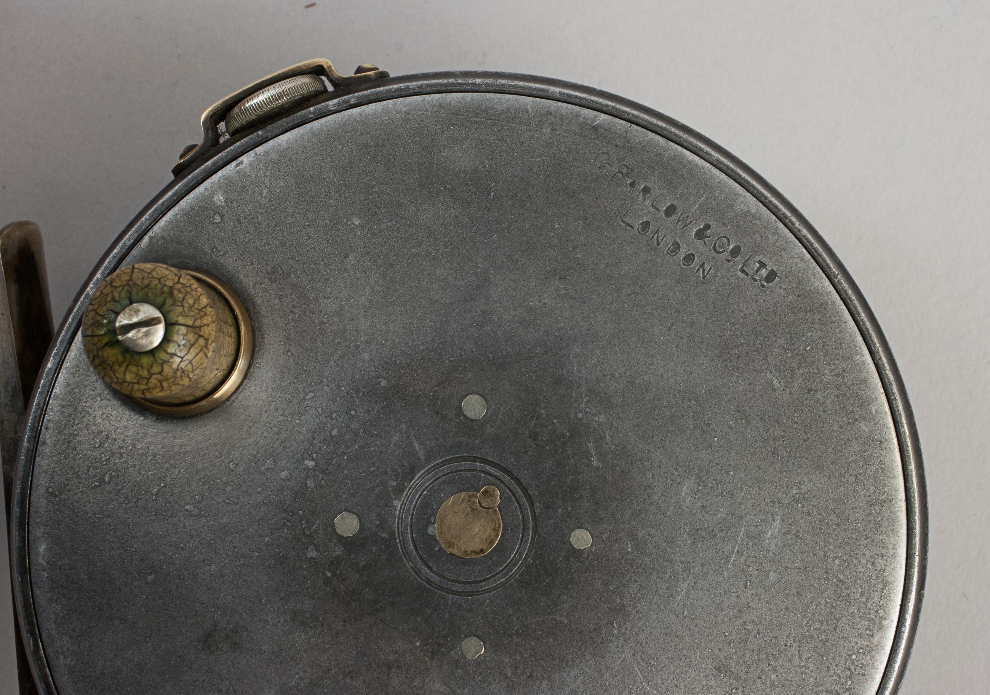 Hardy Perfect Style Salmon Fly Fishing Reel. For Sale 4