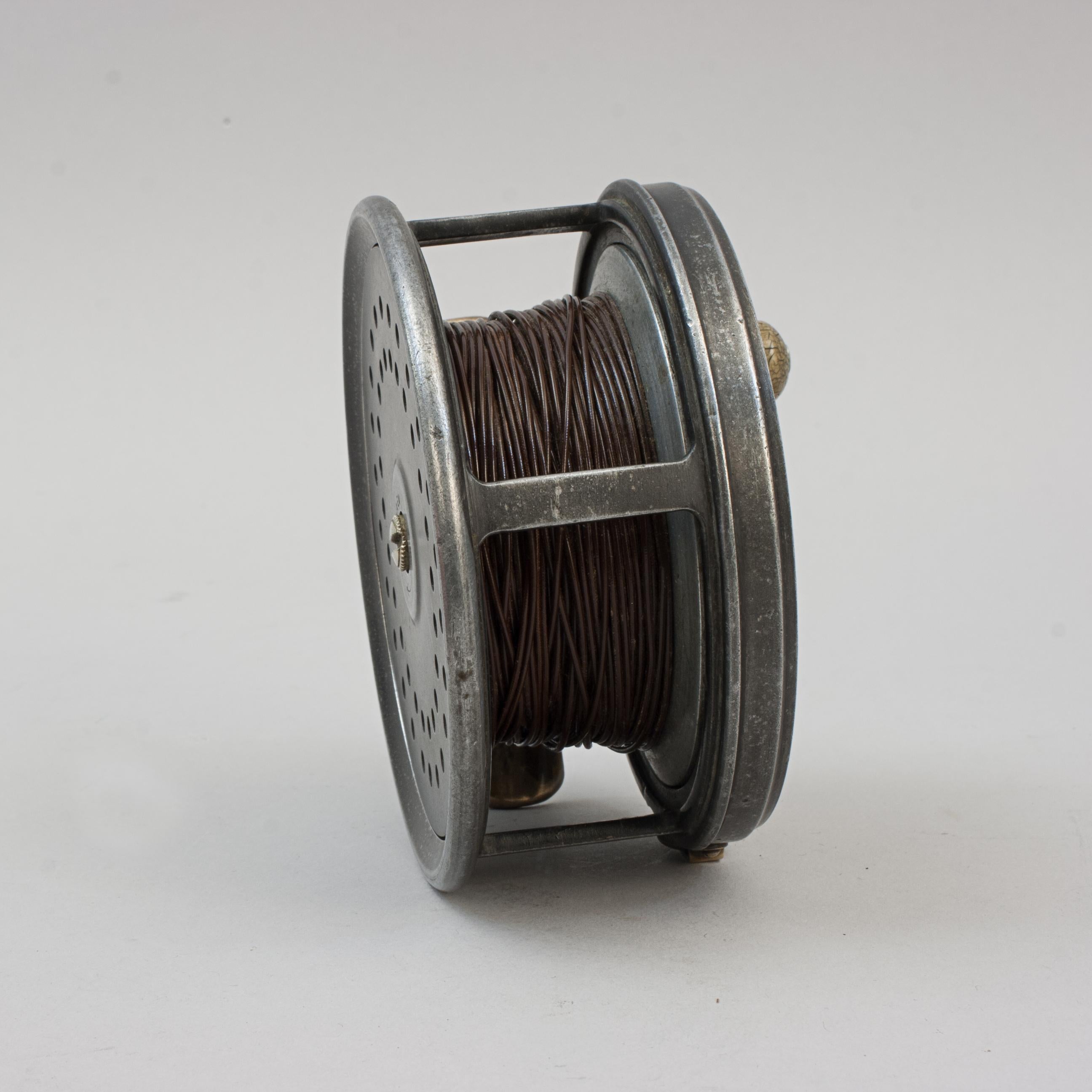 20th Century Hardy Perfect Style Salmon Fly Fishing Reel. For Sale