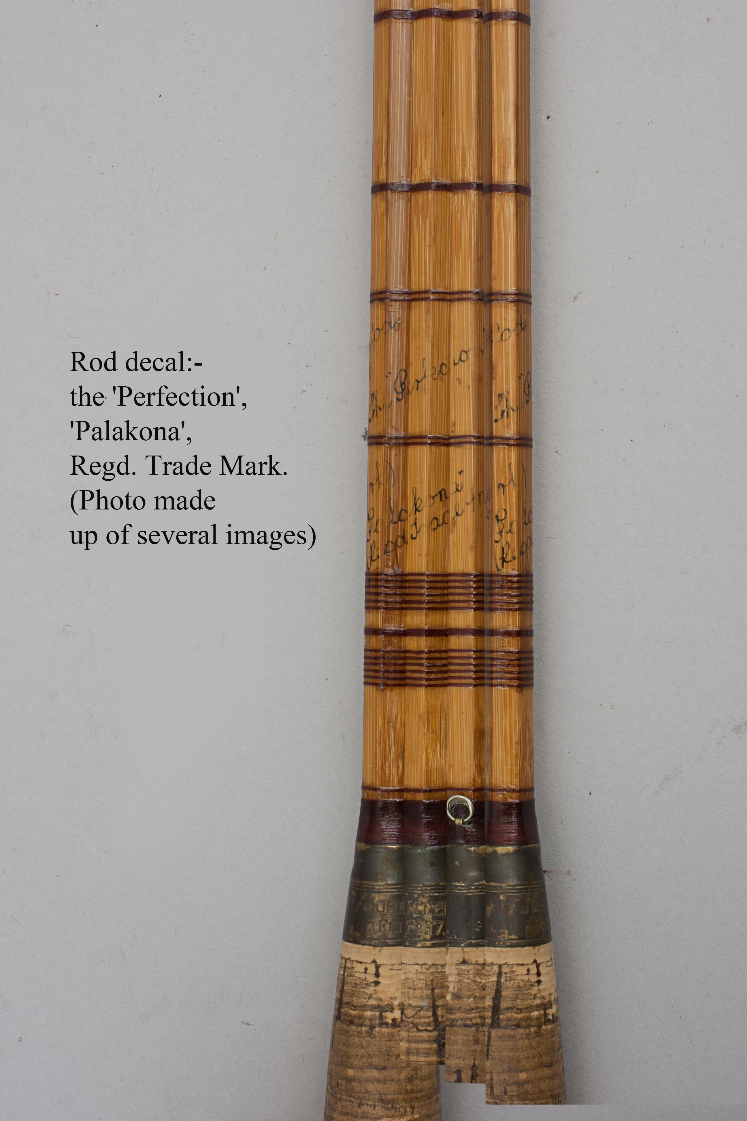 Hardy Perfection Fishing Rod, 9ft 6inch Trout Fly Rod For Sale 4