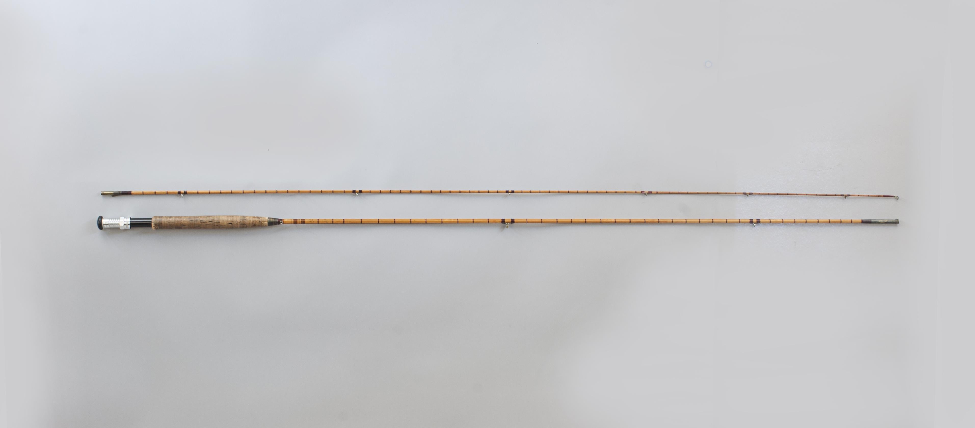British Hardy Perfection Fishing Rod, 9ft 6inch Trout Fly Rod For Sale