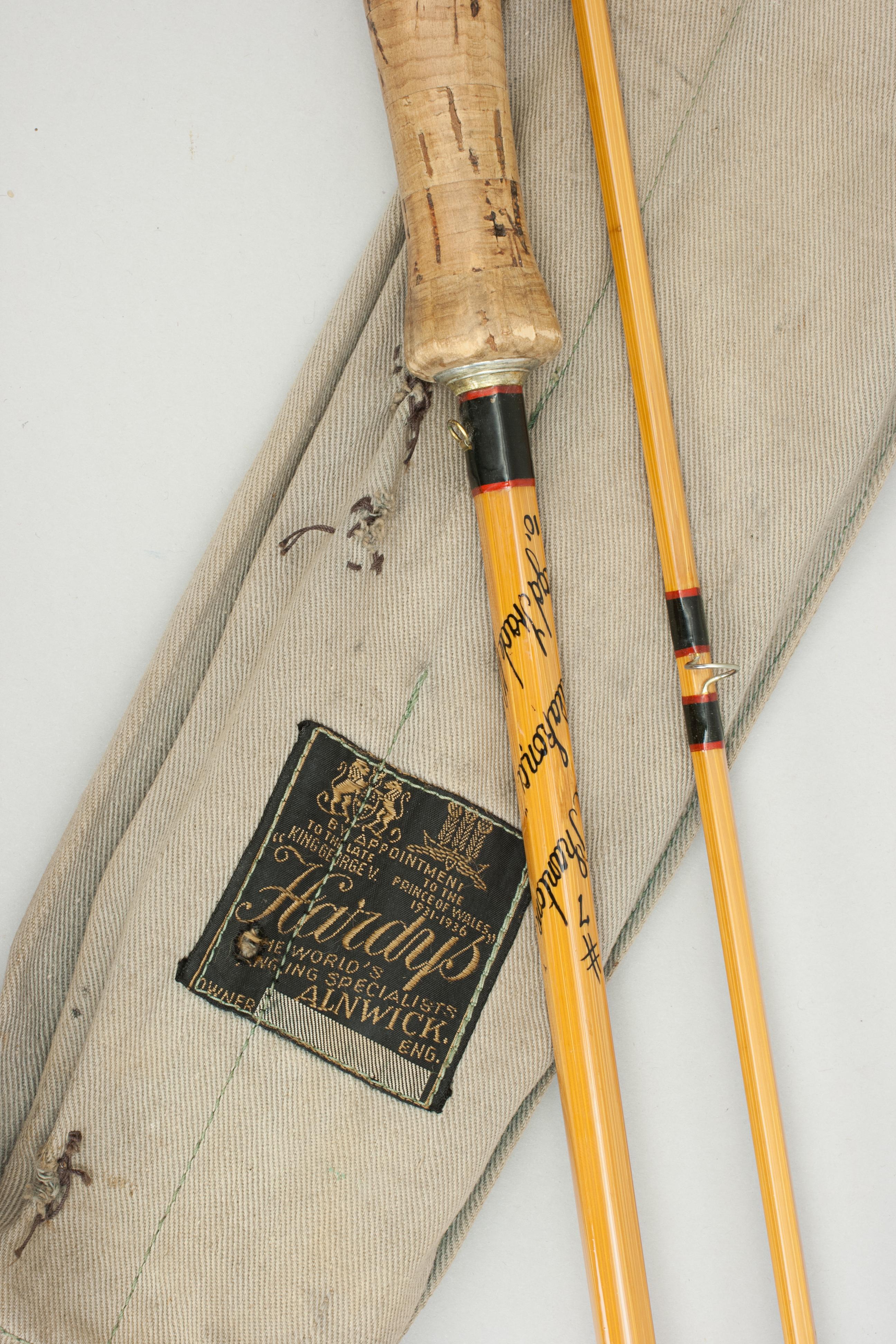 Hardy 'Phantom' Split Cane Rod In Good Condition In Oxfordshire, GB