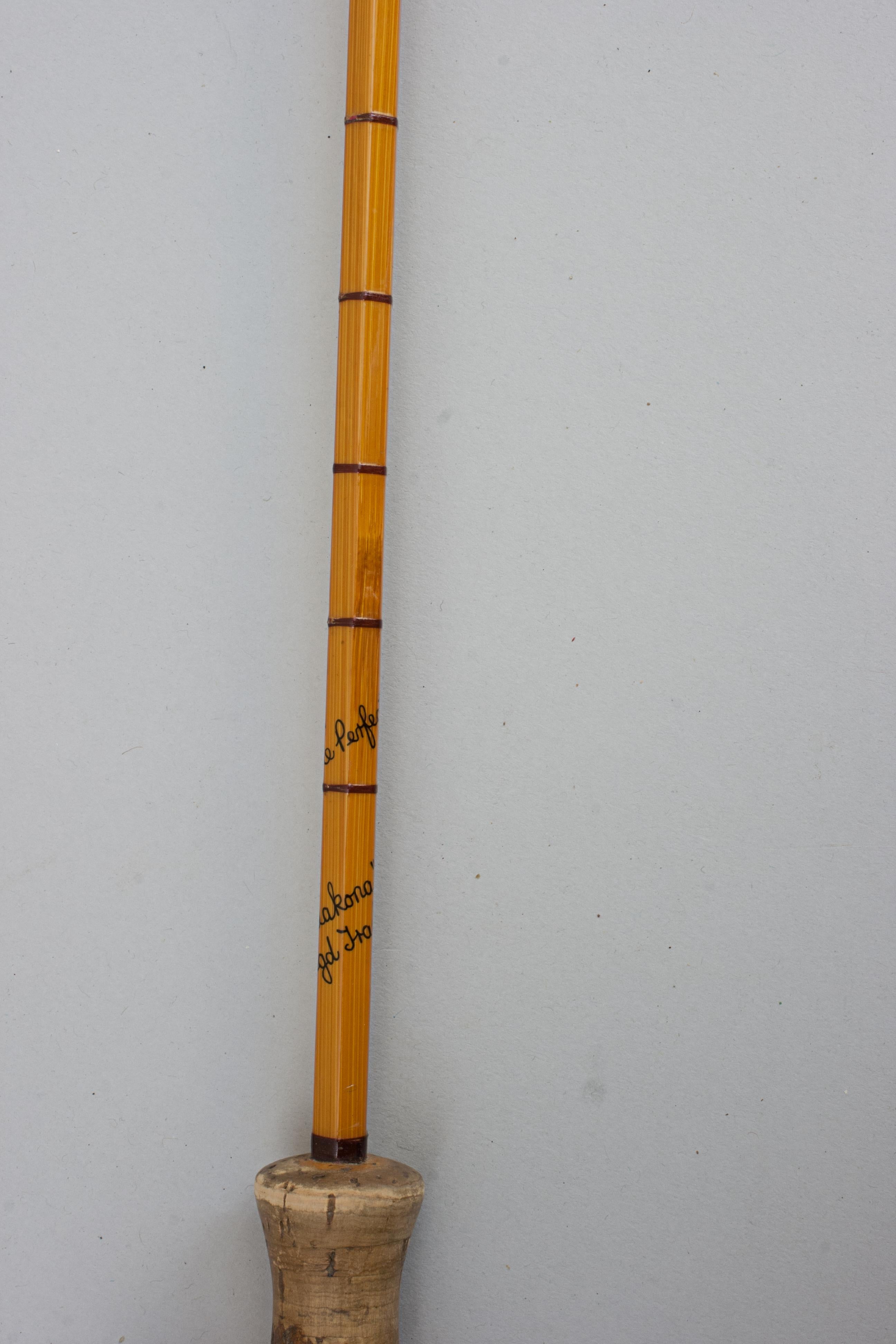 Hardy Split Cane Fishing Rod, The Perfection For Sale 5