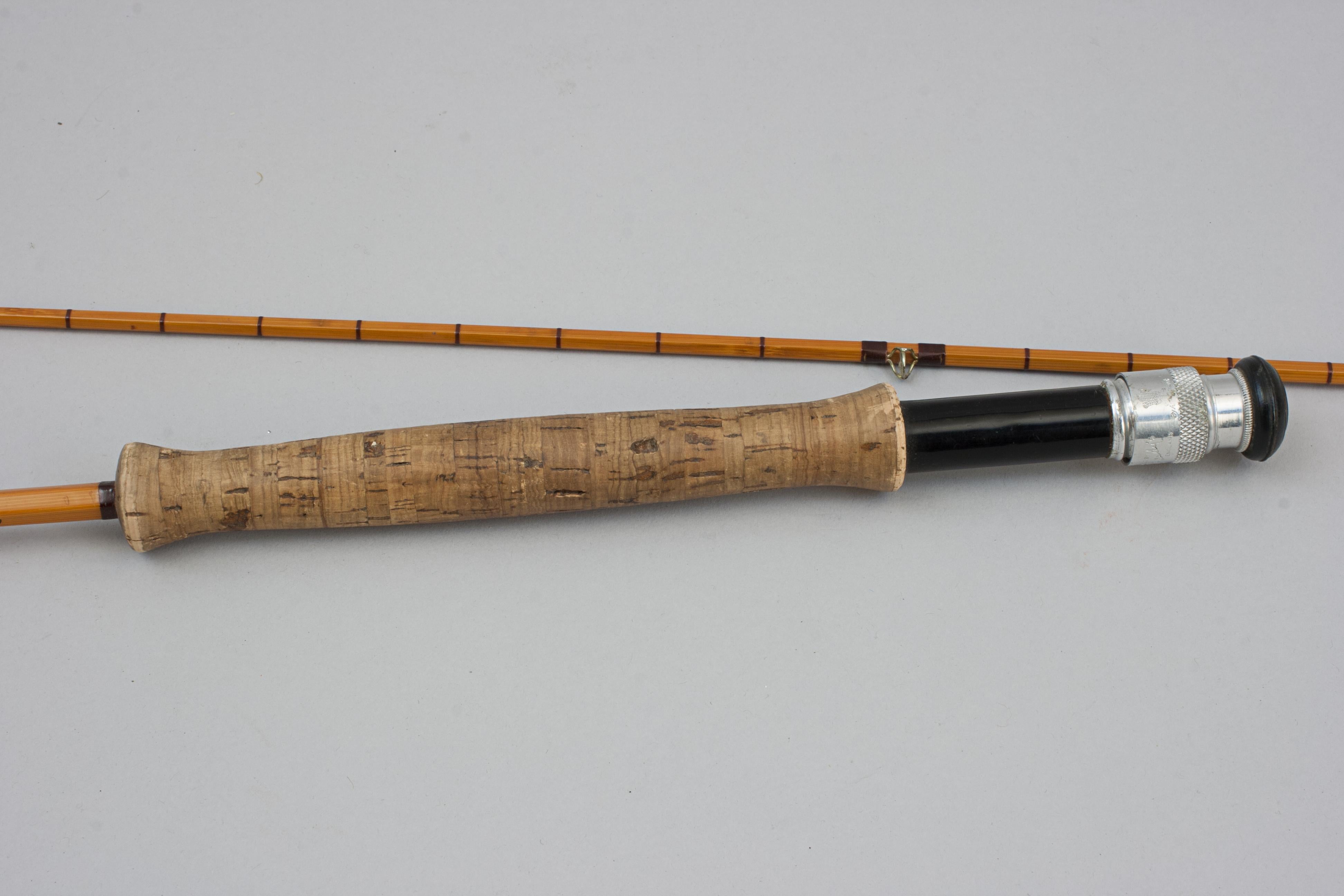 Hardy Split Cane Fishing Rod, The Perfection For Sale 8