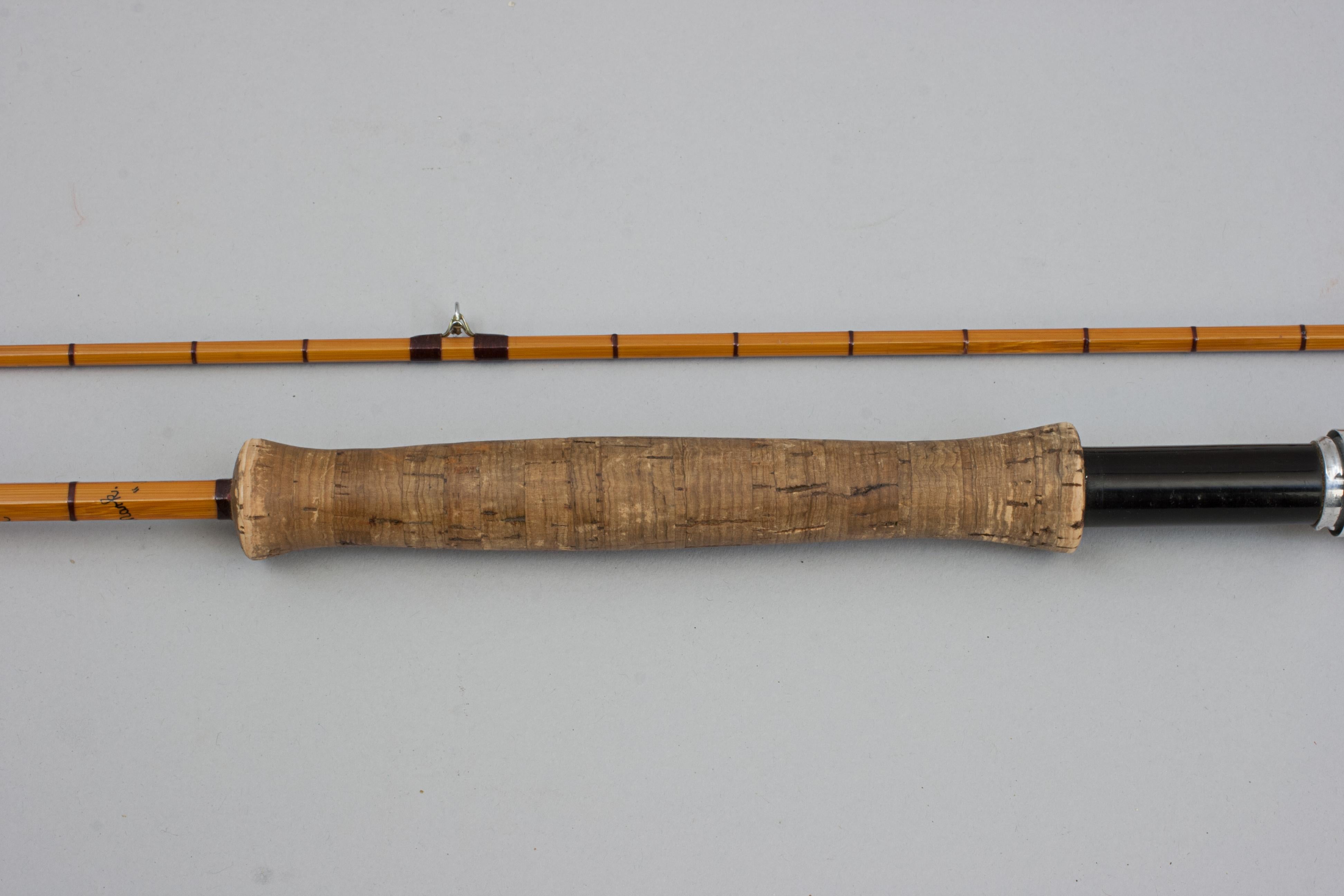 Hardy Split Cane Fishing Rod, The Perfection. For Sale 2