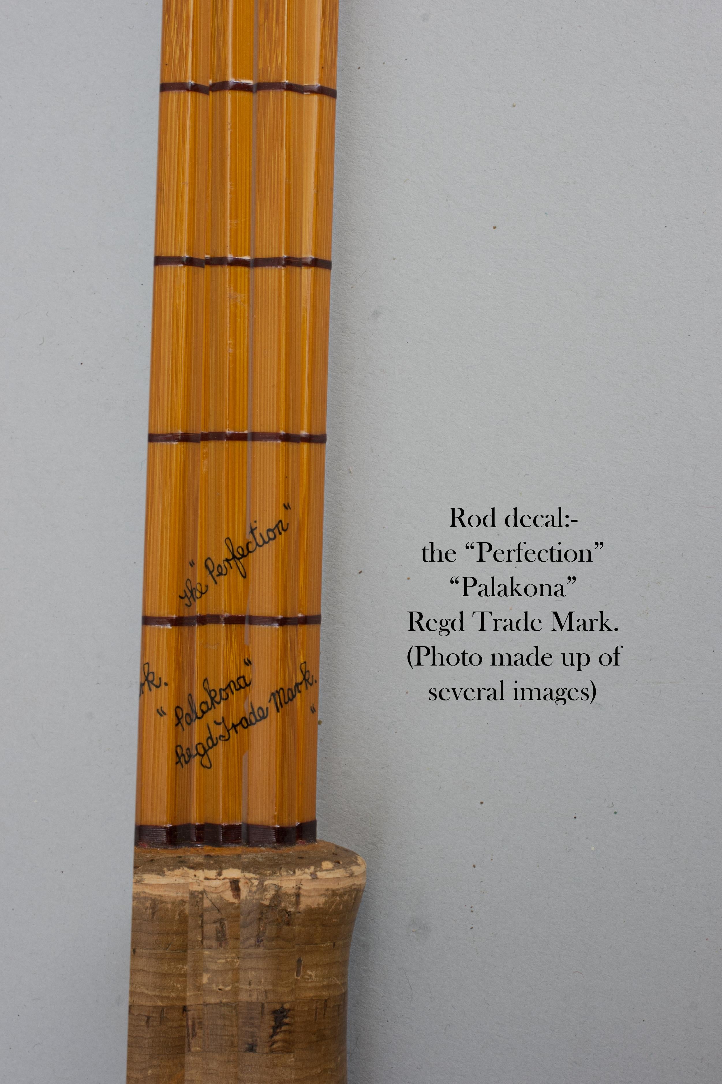 Hardy Split Cane Fishing Rod, The Perfection. For Sale 3