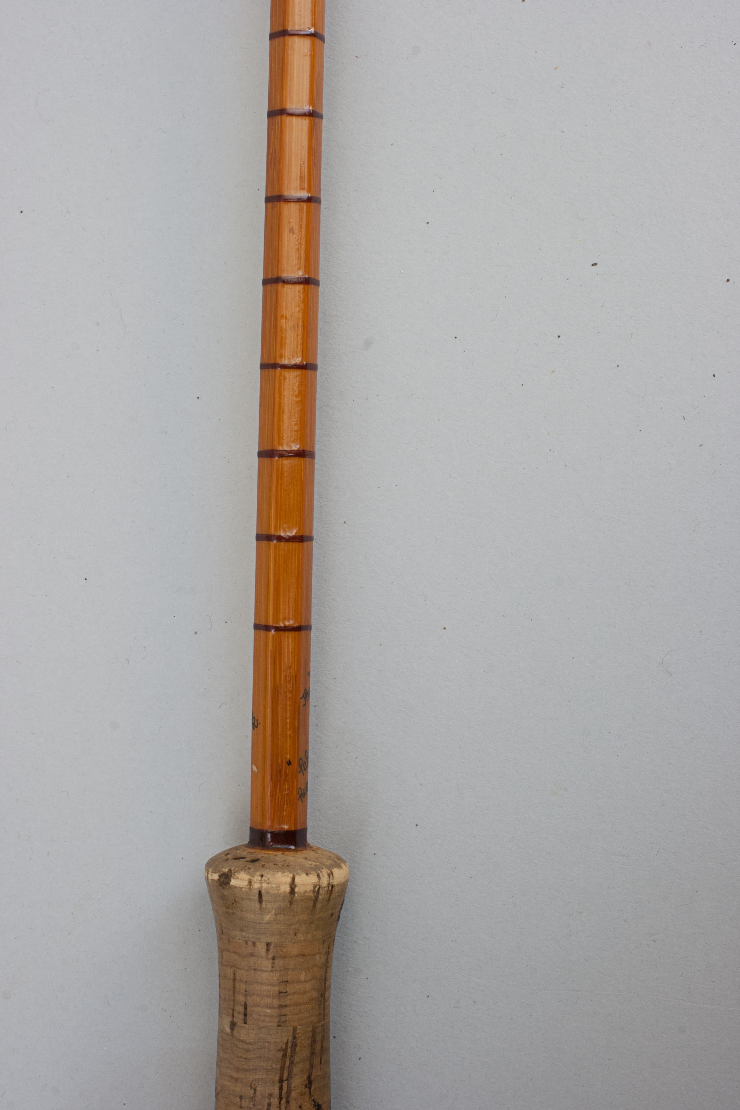 Canna da pesca Hardy Split Cane Palakona, The Pope in vendita 11