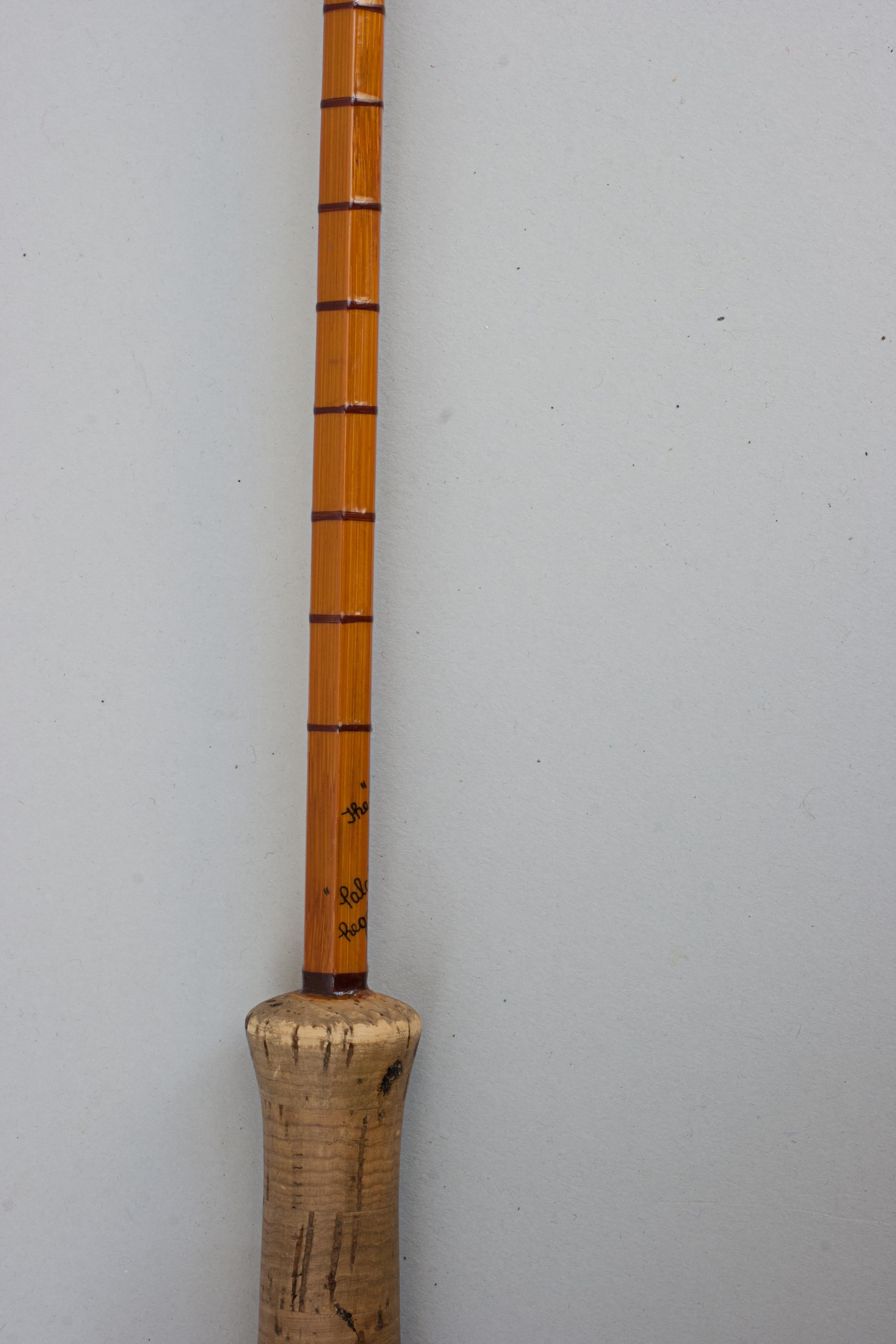 Canna da pesca Hardy Split Cane Palakona, The Pope in vendita 12