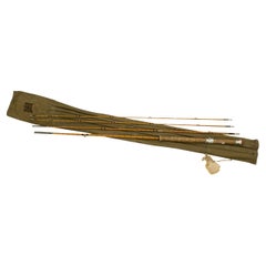 Used Hardy Split Cane Salmon Fishing Rod, The Wye