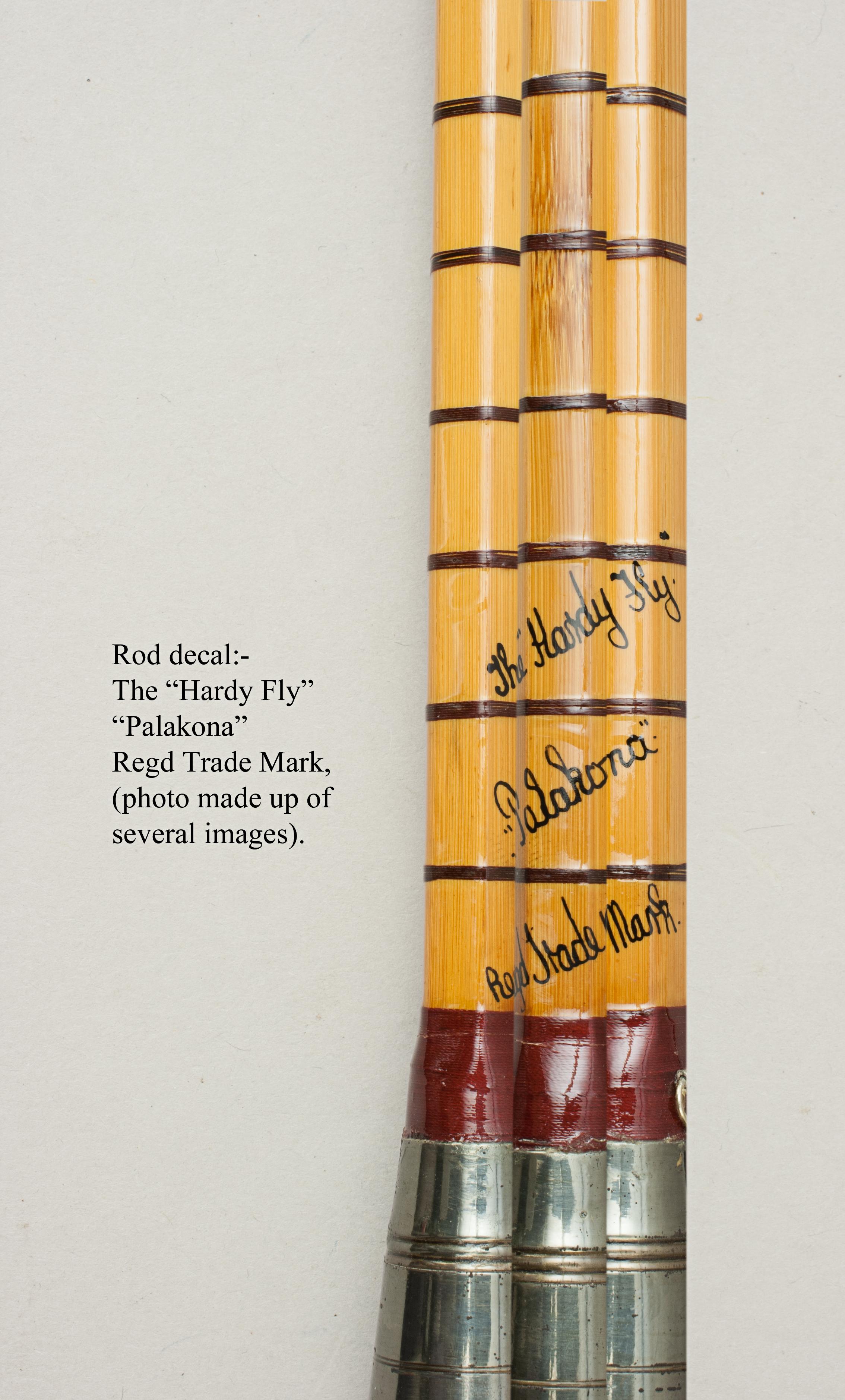 Hardy Split Cane Trout Fly Fishing Rod 'The Hardy Fly' Palakona 9