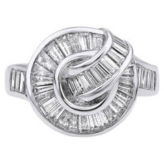 Harem - 1.60ct Art-Deco Baguette Diamond Ring