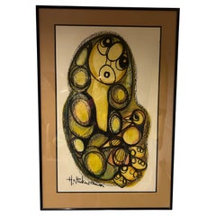 hargreaves Ntukwana Original drawing Framed by Listed Artist