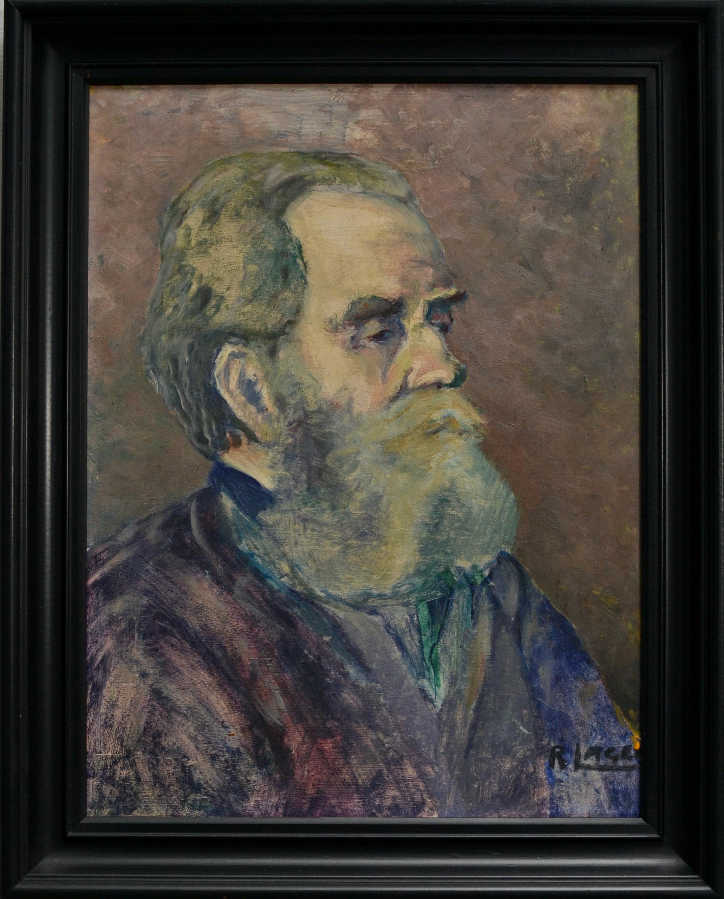 Portrait d'un homme barbu en vente 3