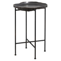 Harihar Bronze Tray Table Medium in Brass, Viya by Vikram Goyal