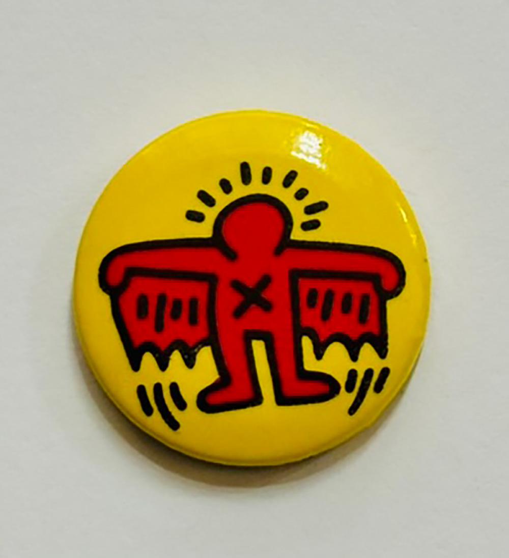 1980s Keith Haring Pop Shop pins For Sale 1