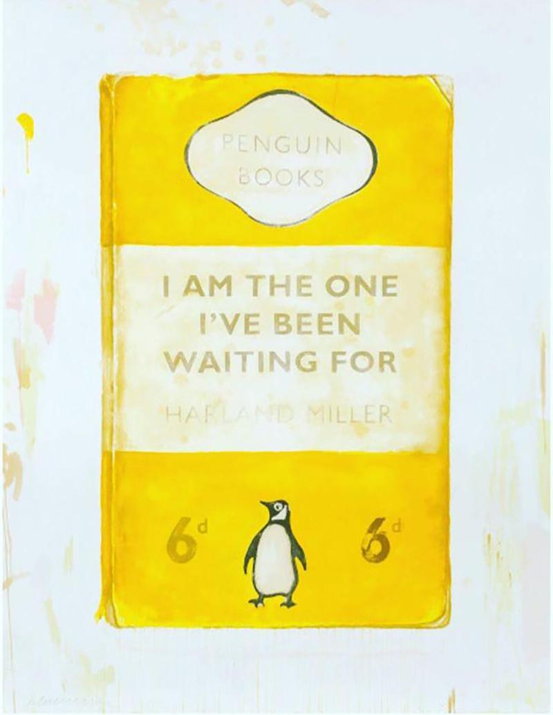 I Am The One I've Been Waiting For screen print edition of 50 2016  - Mixed Media Art by Harland Miller