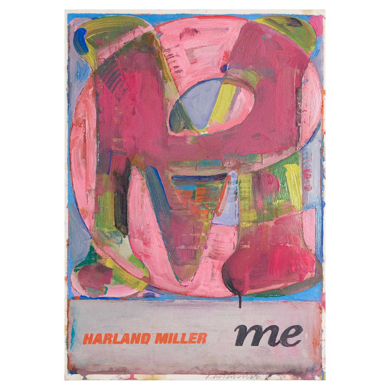 Me - Painting Contemporaneo di Harland Miller