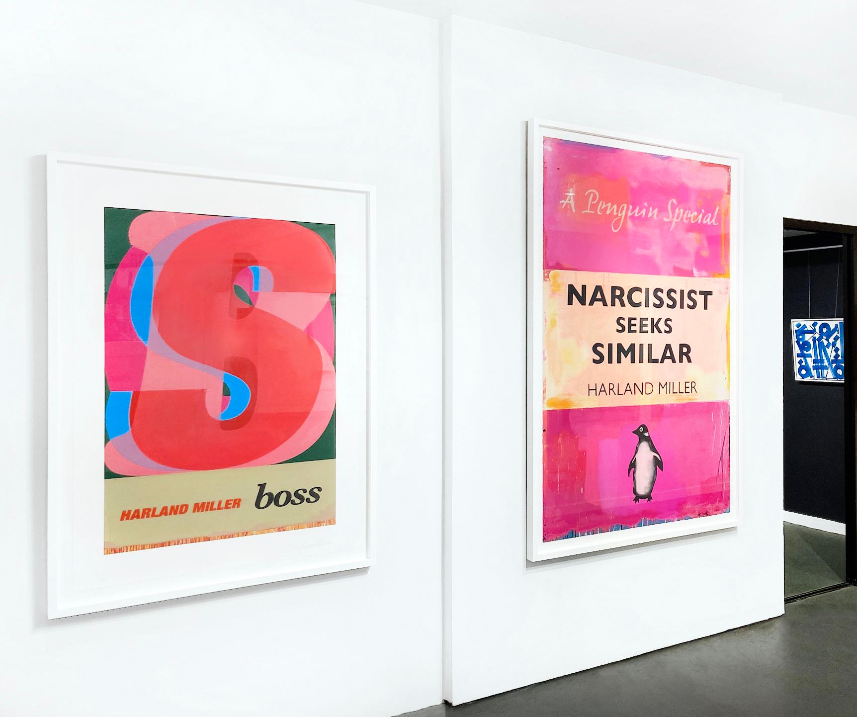 BOSS - Contemporary Print by Harland Miller