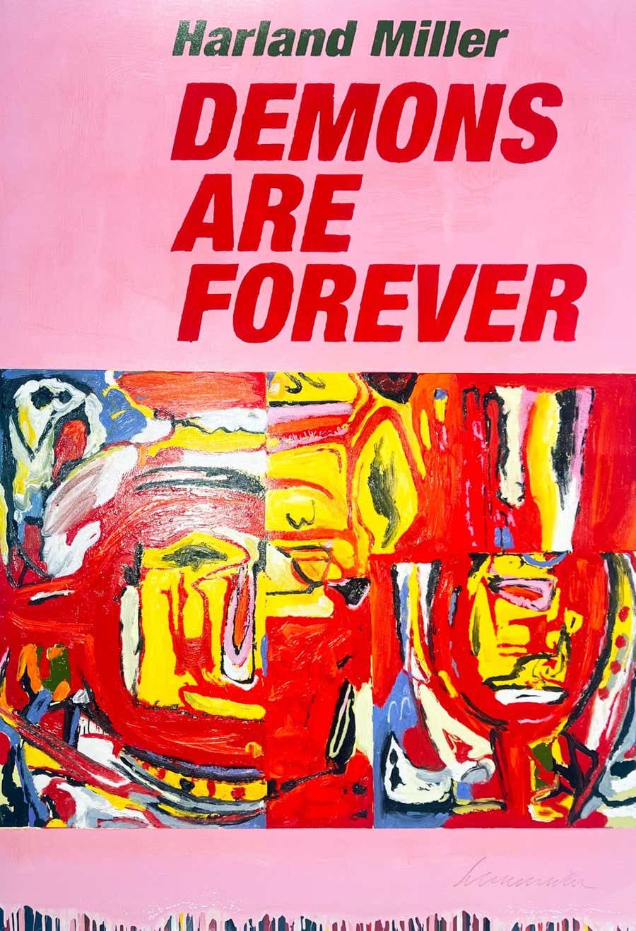 Harland Miller Demons Are Forever Etching, Contemporary, Signed, 2024