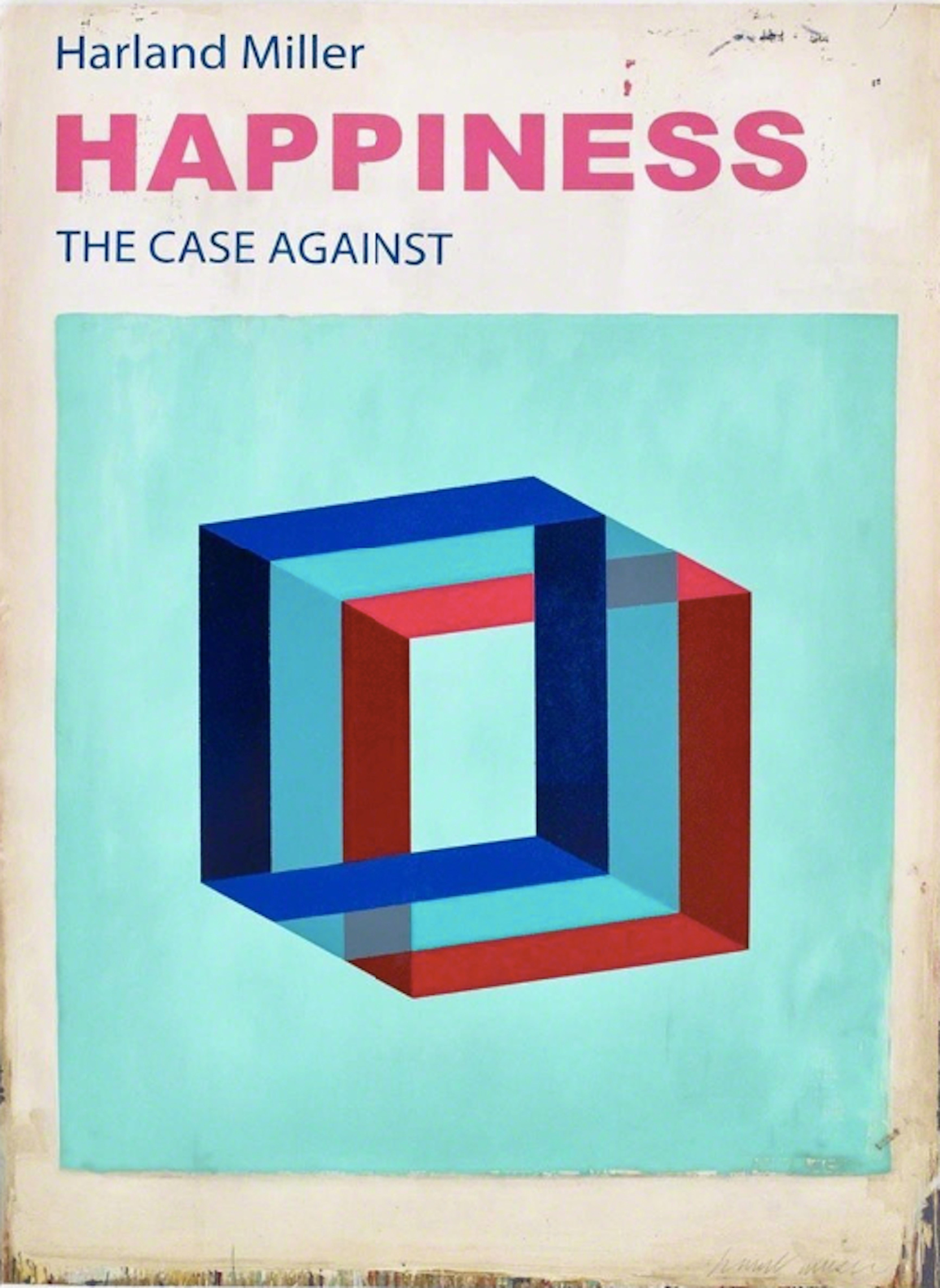 Harland Miller Print - Happiness the Case Against