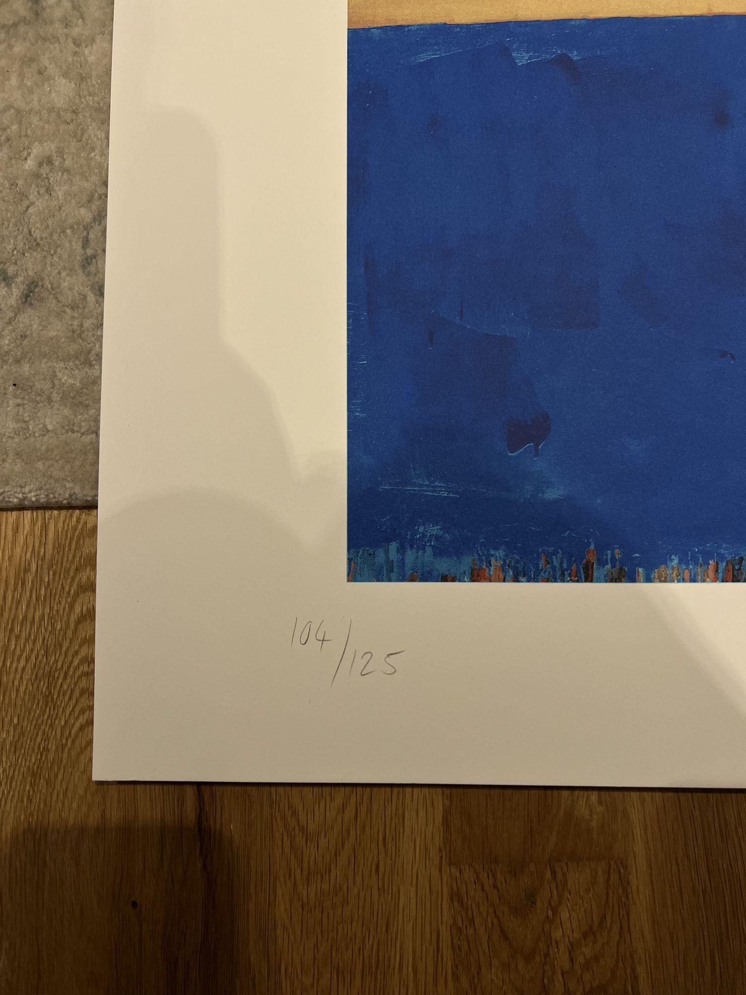 Harland Miller, Hate's Outta Date ! (Bleu), 2022 3