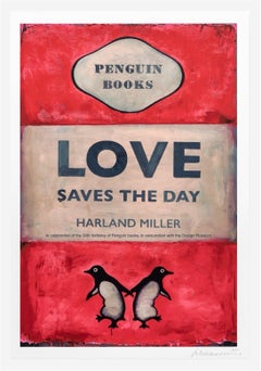 Harland Miller - El amor salva el día, 2025